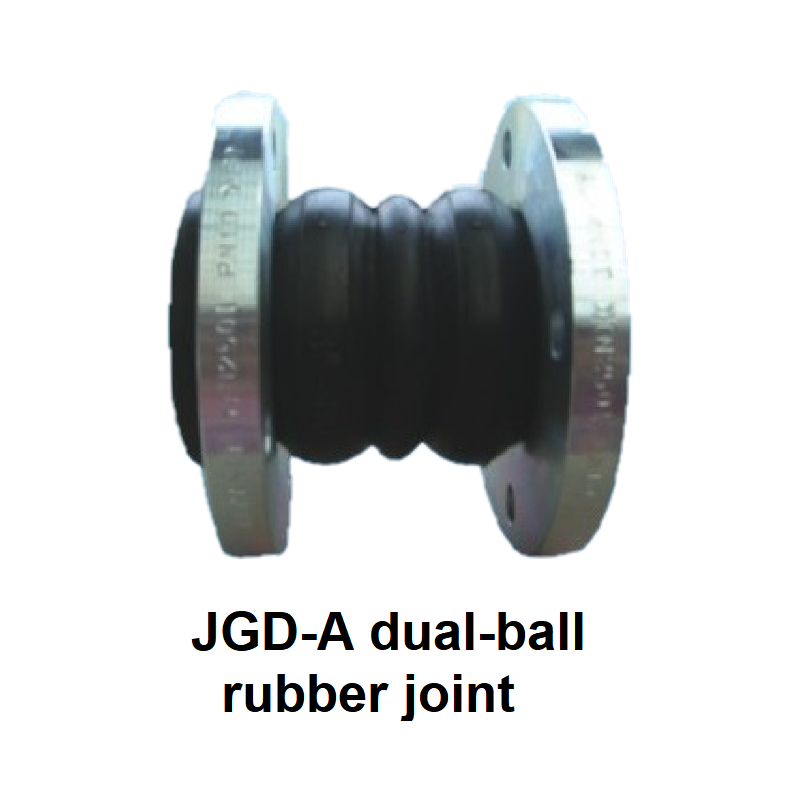 spherical twin sphere rubber expansion joint