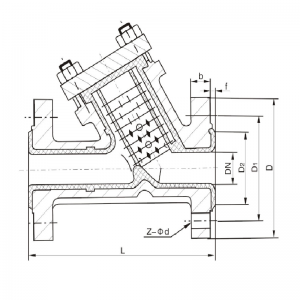 lined Y type strainer