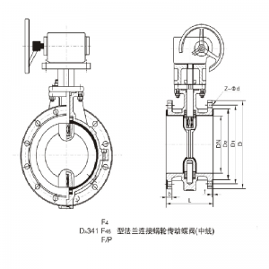 lined butterfly valve series