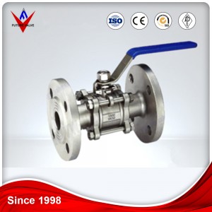 Ball Valve / High Quality 3PC 4 Inch Stainless Steel Ball Valve
