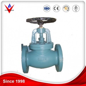 Strict Quality Requirements ASME Standard Ductile Iron Flanged Small Pneumatic ANSI Bellows Globe Valve