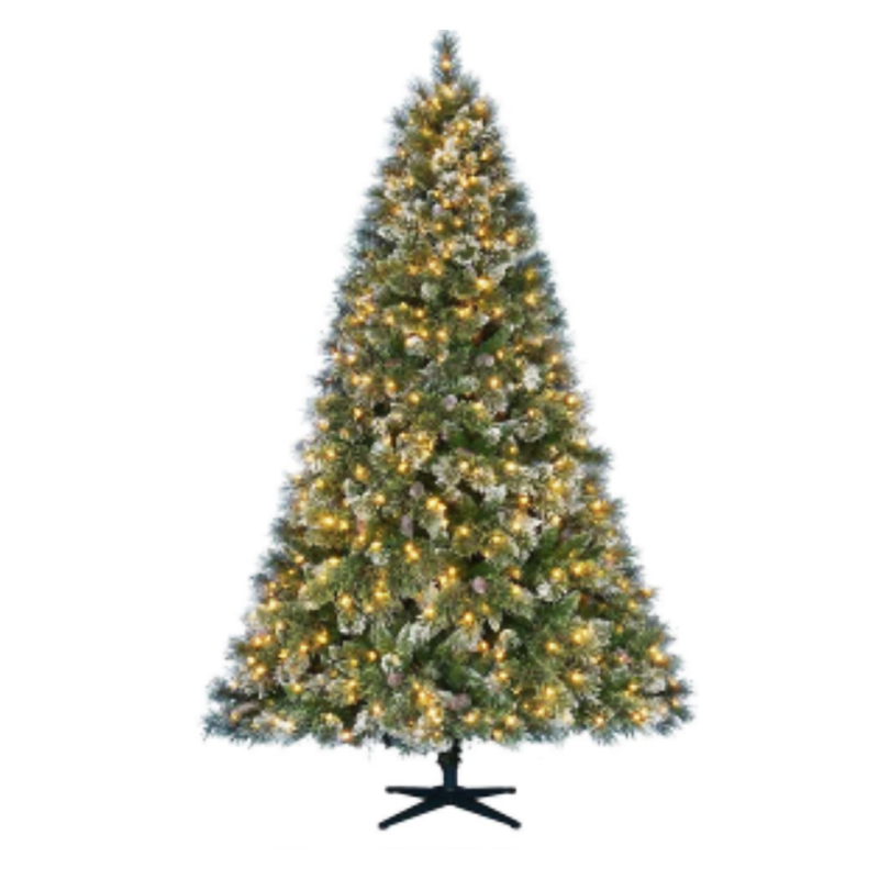 Visokokakovostno 12 Ft umetno božično drevo