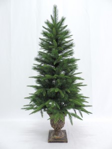 חג המולד מלאכותי קישוט חתונה מתנות קישוט עציץ עץ/16-PT4-4FT