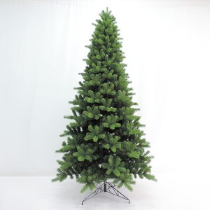 7.5 مضاءة مسبقا شجرة عيد الميلاد الاصطناعية الصغيرة ليد مشعة