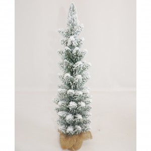 Umělé vánoční domácí svatební dekorace dárek ozdoba pytlovina strom