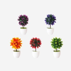 Pianta in vaso artificiale Mini pianta in vaso per la decorazione
