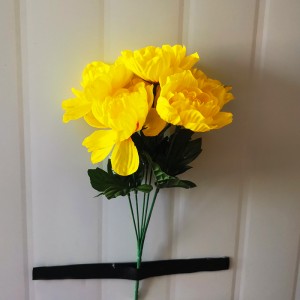 סיטונאי אדמונית משי פרחים מלאכותיים דקורטיביים לפרחים דקורטיביים לבית