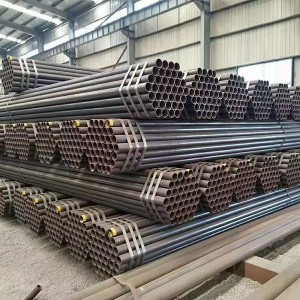 erw welded steel seam pipe efw pipe for gas