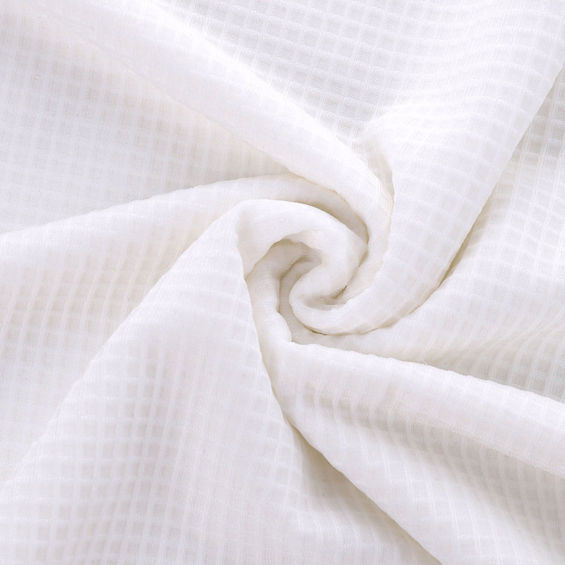 រូបភាពពិសេសរបស់ Nylon spandex waffle knit stretch fabric