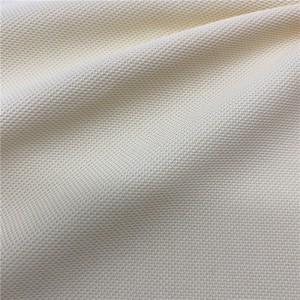 Tissu piqué en tricot de polyester