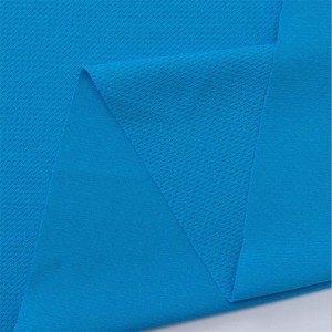 100% polyester micro birdseye mesh interlock stof