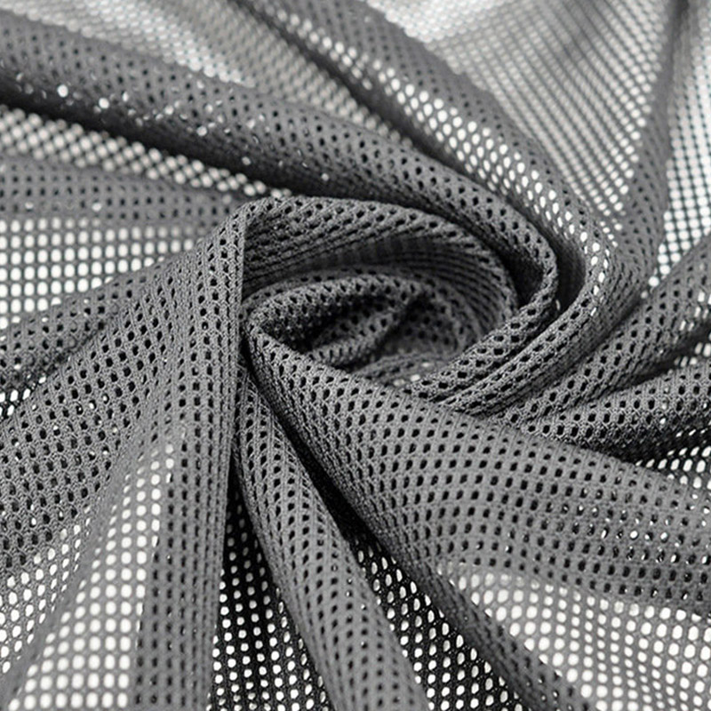 រូបភាពពិសេស DTY polyester perforated Mesh Fabric
