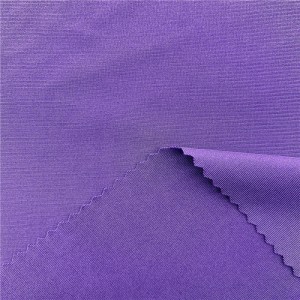 Polyester spandex stretch jersey breide stof