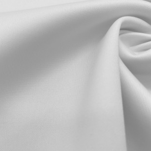 92% Polyester thiab 8% spandex huab cua txheej noj qab haus huv ntaub rau kev ua kis las