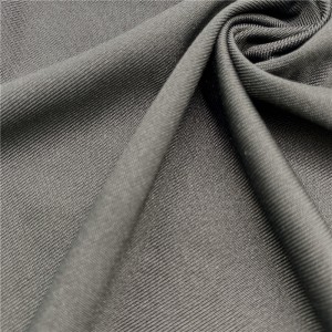 Polyester spandex elastis stretch lycra kain jersey tunggal kanggo garmen