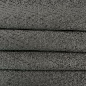 Højkvalitets 100% polyester åndbart jacquard mesh stof til sportstøj