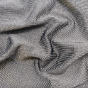 ក្រណាត់ប៉ាក់ polyester spandex ដែលមានគុណភាពខ្ពស់សម្រាប់សម្លៀកបំពាក់កីឡា