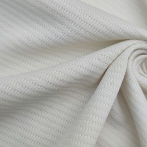 100% Polyester rajutan kain jaring mata burung untuk pemakaian aktif