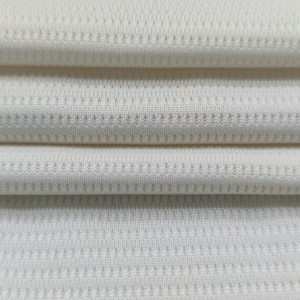Țesătură din plasă tricotată 100% poliester pentru purtare activă