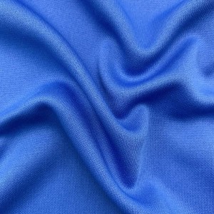 លក់ដុំ 100% polyester interlock ក្រណាត់កីឡាធម្មតា knit sportswear