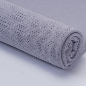 Polyester micro mesh fukttransporterande tyg för sportskjortor