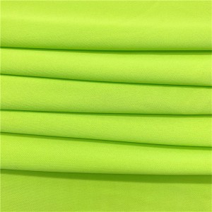 Prezzo di fabbrica Tessuto in maglia interlock 100% poliestere con elasticità meccanica