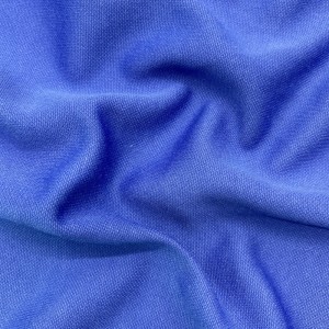 Tessuto in maglia interlock 37% cotone 63% poliestere per uniforme scolastica