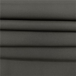 Matte polyester spandex stretch interlock stof foar sportklean
