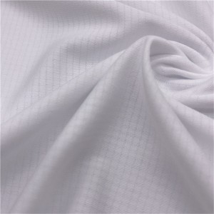 100% Polyester weft knit plaid jacquard fabric para sa activewear at lining