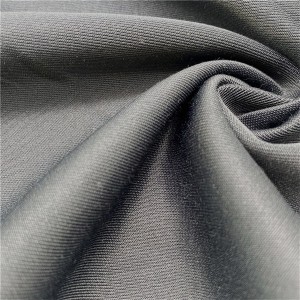 Vải dệt kim co giãn cotton polyester spandex thân thiện với môi trường cho hàng may mặc