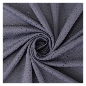 Učinkovita mikro mrežasta tkanina iz poliestra spandex, ki se hitro suši