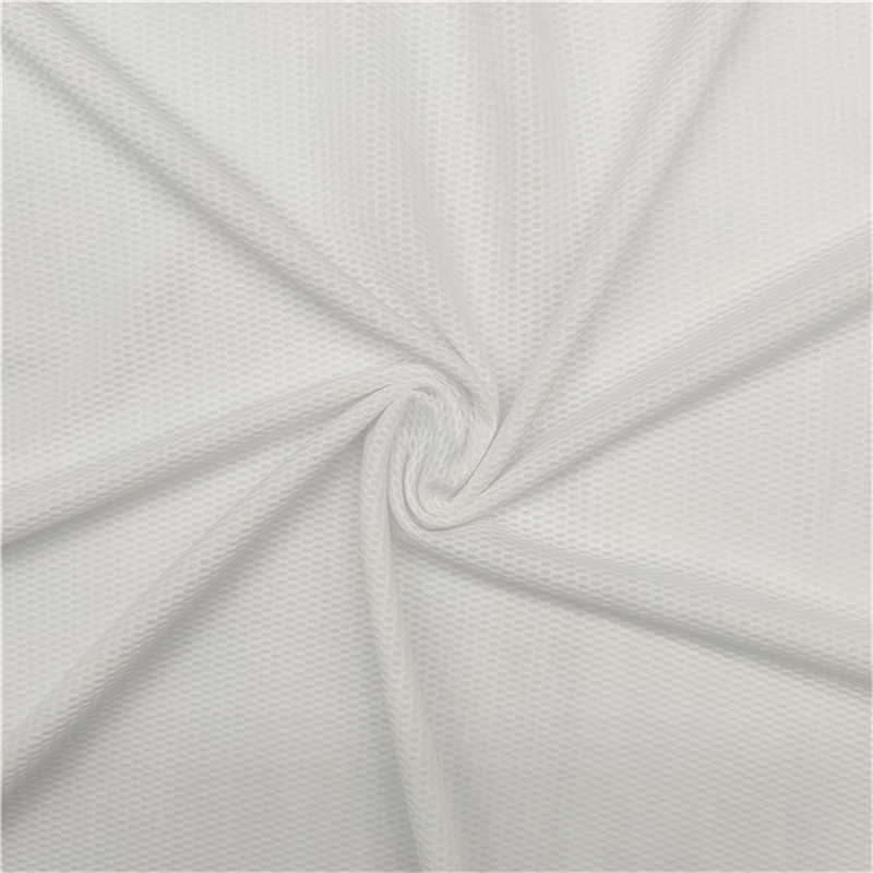 លក់ក្តៅ polyester spandex jacquard ក្រណាត់ stretch សម្រាប់អាវលក្ខណៈពិសេស រូបភាព