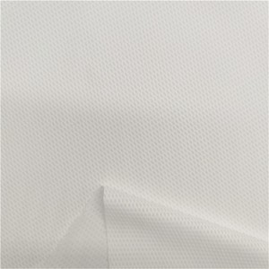 Hot sale polyester spandex jacquard knit stretch fabric for shirts
