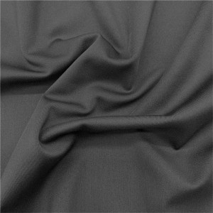 74% Polyester 26% spandex brushed interlock knit fabric para sa casual wear