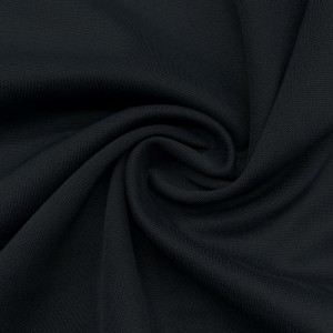 92.6% Polyester និង 7.4% spandex interlock fabric សម្រាប់ពាក់កីឡា