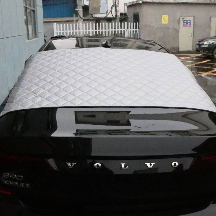 Automobilový všeobecný protisnežný kryt predného čelného skla mrazuvzdorný zimné čelné sklo snehový štít zimný zosilnený kryt