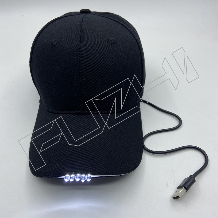 6 панел LED безбол капа