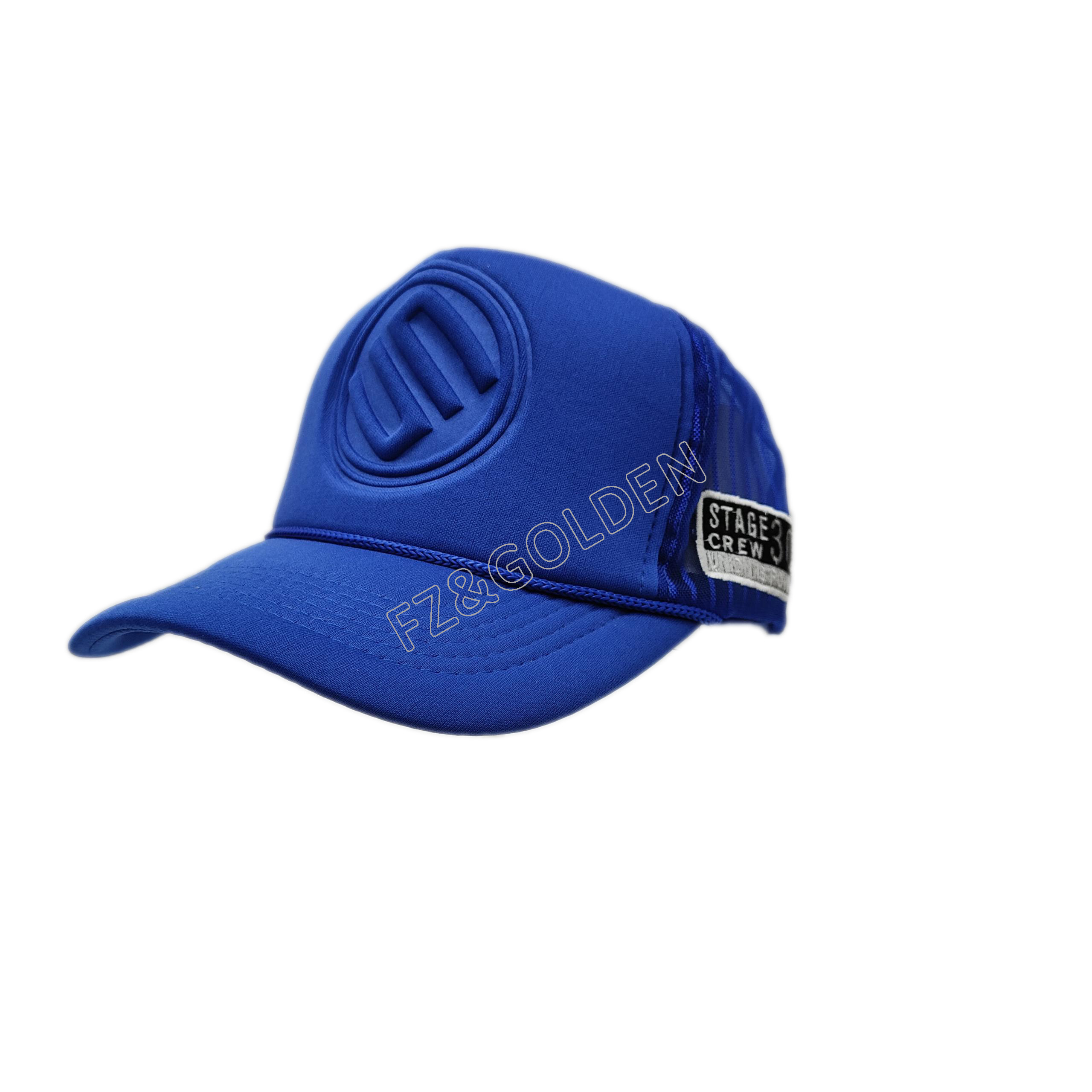 Бейсболка спорта полиэстера панели логотипа 5 заплаты ПВК новой моды изготовленная на заказ водоустойчивая