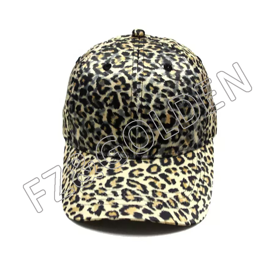 New Arrival leopard baseball caps hatter