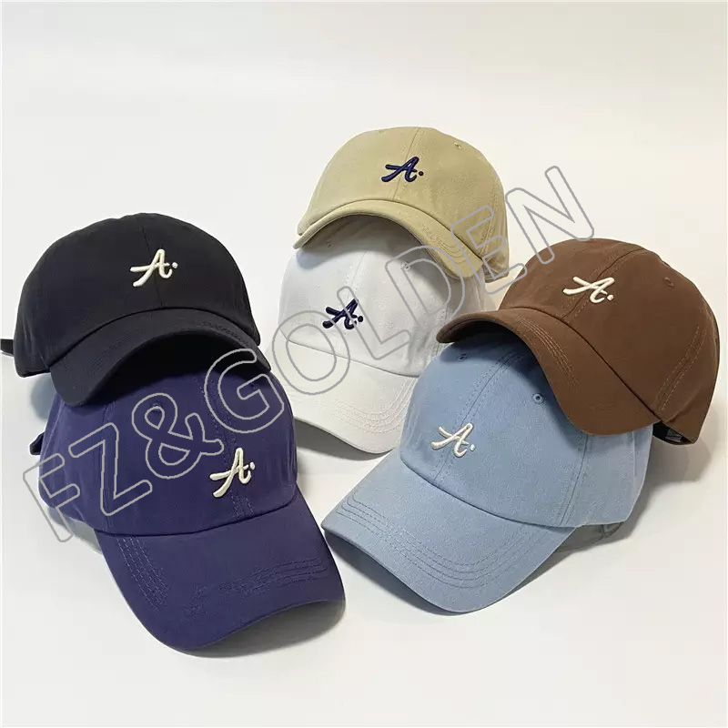 הכי זול באיכות גבוהה מותאם אישית 3D רקמה 6 פנלים כותנה אריג עקומה שוליים רגילים מצויד כובע בייסבול Snapback Caps Gorras