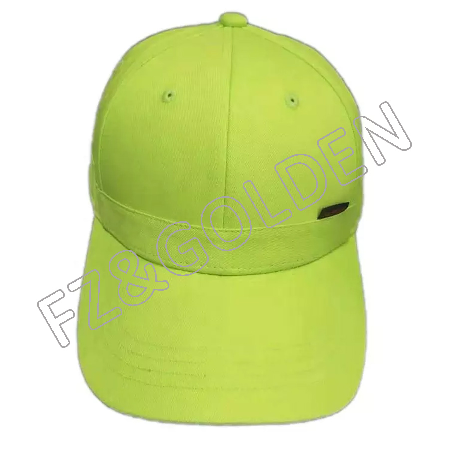 New Arrival lime green baseball cap