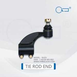 ຜູ້ຜະລິດຄຸນະພາບດີລົດບັນທຸກ Tie Rod End ສໍາລັບ Isuzu Cxz Cyh Exz Giga Parts 143150902(Lh), 143150901(Rh)