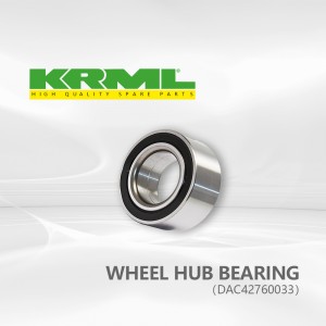 DAC42760033 Auto Wheel Bearing 42x76x33 Tiisitsoeng Ball Bearings