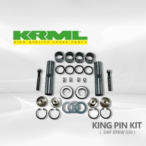 Poros kemudi, Kit king pin suku cadang untuk DAF KPKW 030