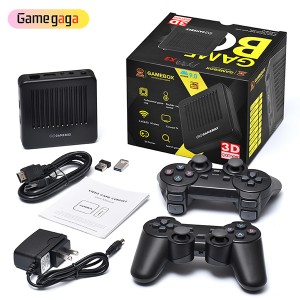 G11 กล่องเกมคอนโซลวิดีโอเกม 64/128GB 30000+ เกม 4k Family Retro Classic เกมคอนโซลสำหรับ PSP/DC/N64