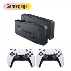 M8 Plus Retro Video Game Console 2.4G Dual Wireless Handle Game Stick 4K HD Game Console
