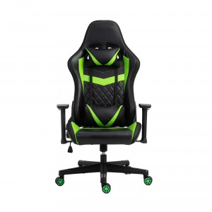 Mostra gratuíta Venda en quente Cadeira de carreiras de coiro barata para cadeiras de oficina na casa de xogadores Configuración de xogos para PC