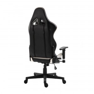 Сучасне ергономічне ігрове крісло для комп’ютерних перегонів із високою спинкою, що доставляється з PU шкіри
