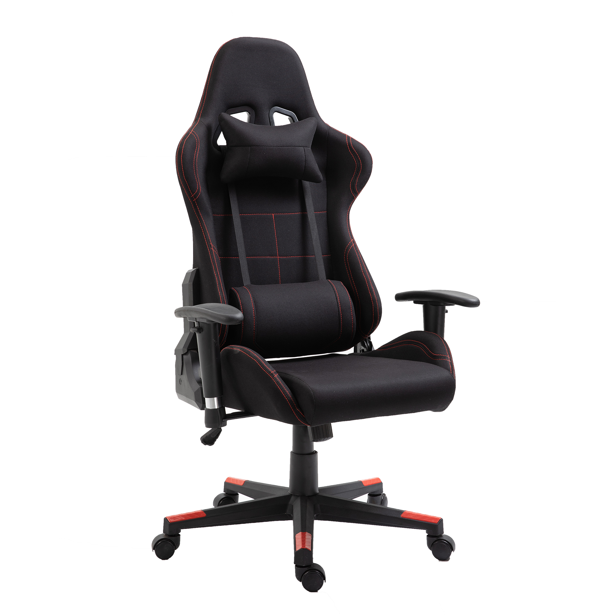 Сучасне офісне крісло для комп’ютерних ігор. Комфортне ергономічне шкіряне ігрове крісло для геймерів.