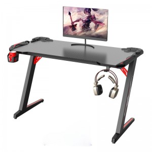 Electronic Office Table Modern Design Furniture High Quality Computer Table Gaming Table na may LED Light